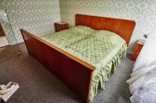 Schlafzimmer Quelle-Fertighaus im Museum