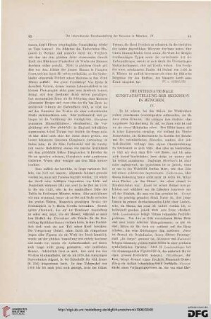 Die internationale Kunstausstellung der Secession in München, [4]