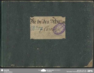 [1]: Stimmensatz 1 - Vokalstimmen, Instrumentalstimmen (Streichinstrumente)