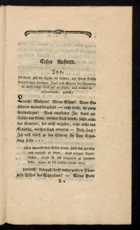 Erster Abschnitt - Zwölfter und letzter Abschnitt