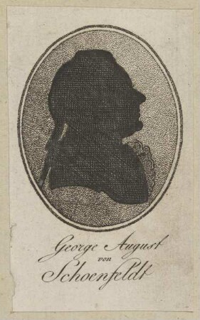 Bildnis des Georg August von Schoenfeldt