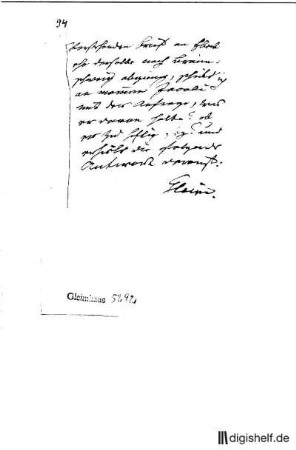 94: Brief von Johann Wilhelm Ludwig Gleim und Johann Georg Jacobi an Johann Georg Jacobi