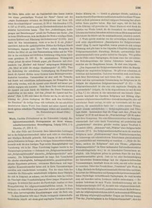 105-107 [Rezension] Wach, Joachim, Religionswissenschaft
