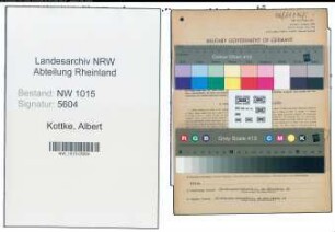 Entnazifizierung Albert Kottke , geb. 23.05.1904 (Haendler)