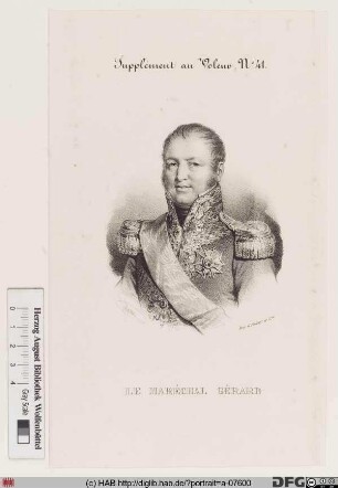 Bildnis François-Antoine-Christophe Gérard