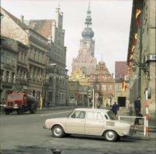 Fischmarkt und St. Nikolai-Kirche in Greifswald
