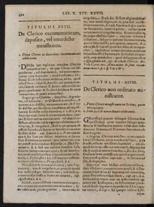 Titulus XXVII.