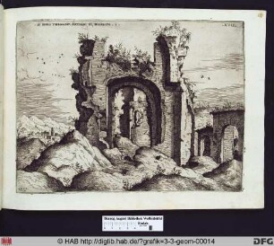 Ex ruinis thermarum antonini pii prospectus I.