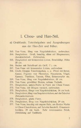 I. Chou- und Han-Stil