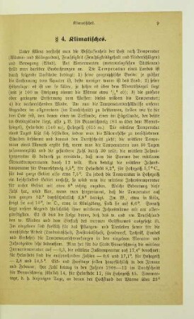 4. Klimatisches