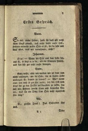 Erstes Gespraech [- Vierzehntes Gespraech]