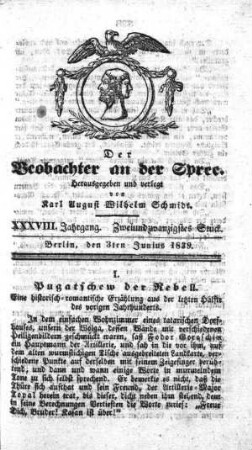 22. Stueck, 3. Juni 1839