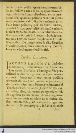 Iacobus Latomus