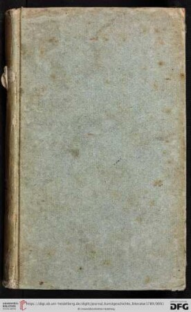 17: Journal zur Kunstgeschichte und zur allgemeinen Litteratur