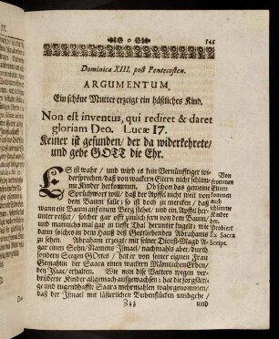 545-562, Dominica XIII. post Pentecosten; Dominica XIV. post Pentecosten