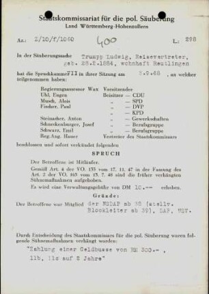 Trumpp, Ludwig