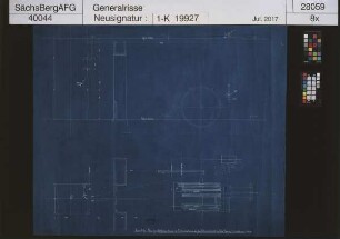 Kurprinz Friedrich August Erbstolln bei Großschirma; selbsttätige Bremse zur Fördermaschine des Ferdinandschachtes