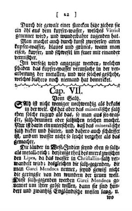 Cap. VII. - Vom Saltz.