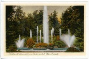 Lichtenwalde. Schloss Lichtenwalde - Wasserkünste