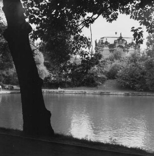 Serie zu: Dresden. Zwingerteich : Dresden-Altstadt, Zwingerteich