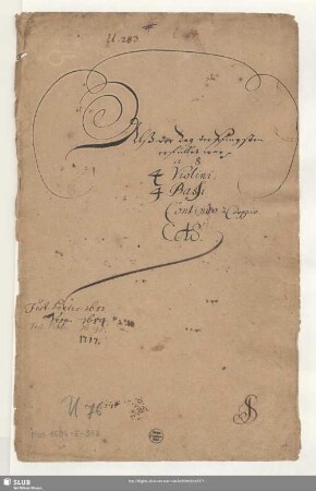 Stimmensatz [Schreiber: Jacobi, S.; u.a.]
