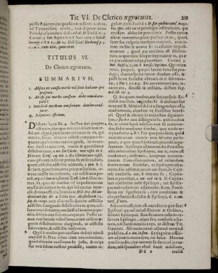 Titulus VI. [ - ] Titulus XVIII.