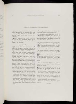 45-46, Pontificale Metense/Benedictio Abbatis Canonicorum