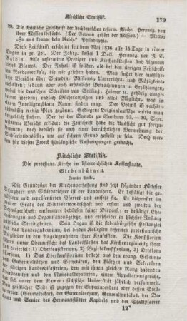 179-190 Kirchliche Statistik