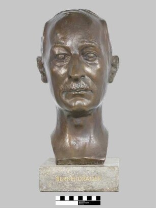 Bronzebüste Bernhard Dräger