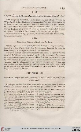 Histoire du Mequás sous le Gouvernement Français [...]