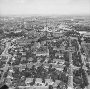 Erfurter Löbervorstadt : Blickrichtung Nordosten