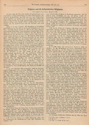 741-748 Origenes und die hellenistischen Religionen