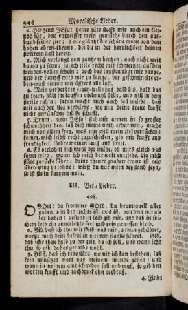 444-449, XII. Bet-Lieder
