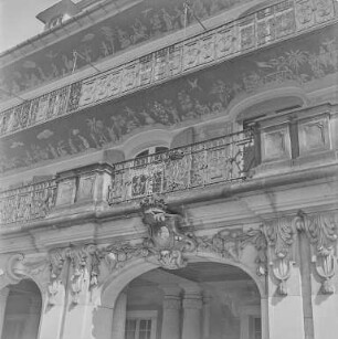 Pillnitz : Dresden-Pillnitz. Schloss Pillnitz. Fassade des Wasserpalais