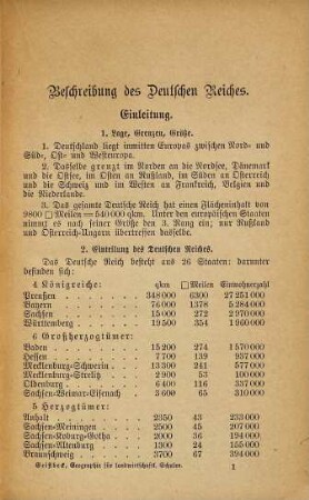 Leitfaden der Geographie von Deutschland für Landwirtschaftsschulen von Michael Geistbeck