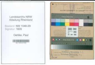 Entnazifizierung Paul Oehlke , geb. 13.01.1892 (Beamter)