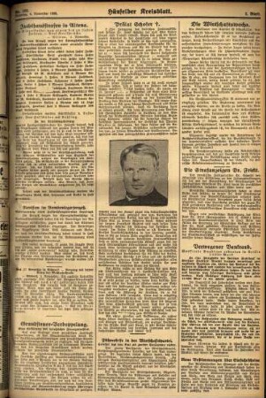 Zweite Ausgabe vom Dienstag, den 04. November 1930.