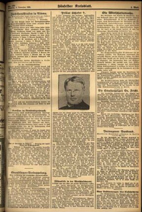 Zweite Ausgabe vom Dienstag, den 04. November 1930.