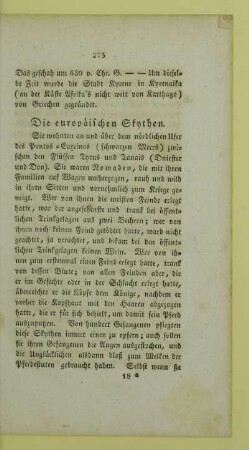 Die europäischen Skythen