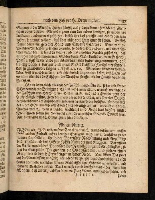 1187-1201, Schlecht und Recht das behüte mich