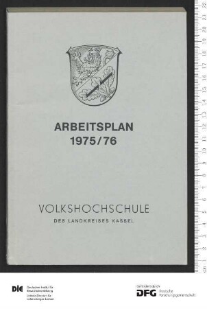 Programm Jahr 1975/1976