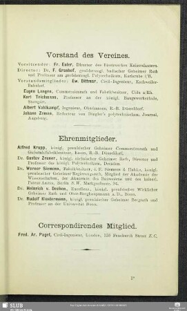 Ehrenmitglieder.