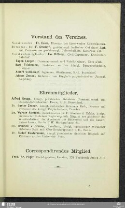 Ehrenmitglieder.