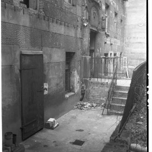 Negativ: Ruine, Bundesallee 105, 1957