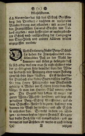Moselstrom. - Engelland.