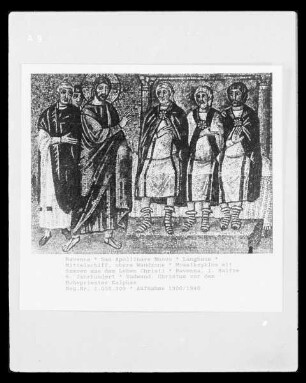 Mosaiken der Obergadenwände — Christusszenen — Jesus vor Kaiphas