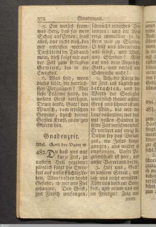 Gnadenzeit.