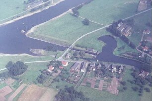 Schleuse Brienen auf dem Schifffahrtsweg Kleve-Rhein
