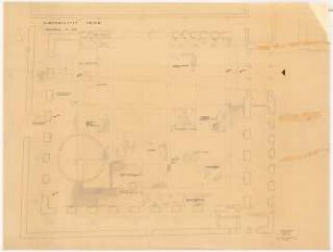 Simeonsstift, Trier Innenhof: Grundriss 1:50