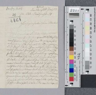 Brief an Joachim Friedrich Martens